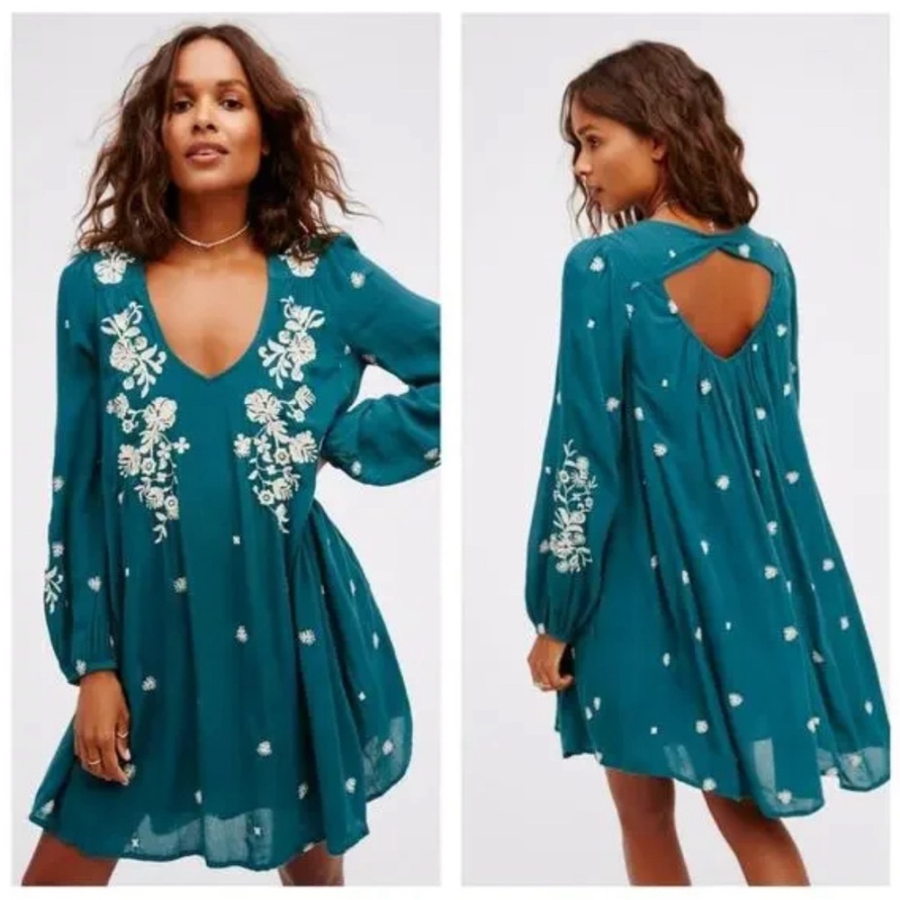 Free People Sweet Tennessee embroidered dress